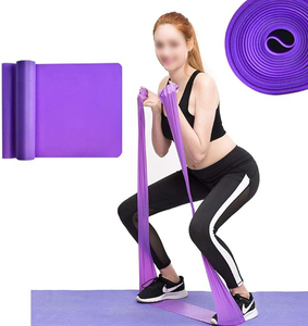 トレーニング用のレジスタンスバンド、ストレッチ用の理学療法バンド、リハビリ、ヨガ、ピラティス、ジム、ホームエクササイズに適しています - Product Image 6