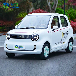 Voiture électrique de banlieue pour adultes, modèle Blue Elf, <span class=keywords><strong>4</strong></span> roues, entièrement fermée, mini véhicule électrique à faible vitesse, écologique, énergie verte - Product Image 1