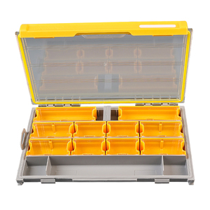 Boîte de <span class=keywords><strong>rangement</strong></span> multifonction Palmer en plastique rigide, étanche, pour accessoires de pêche, avec fente amovible - Product Image 4