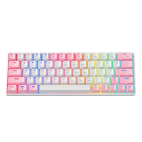Clavier mécanique personnalisé 60% RGB Hot Swap Mini Gaming filaire