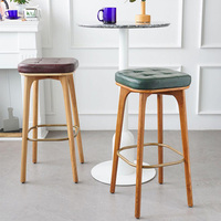 Tabourets de bar de luxe pour comptoir, chaises hautes modernes pour table de petit-déjeuner à domicile, tabourets de bar pour salle à manger, chaises hautes pour îlot de cuisine