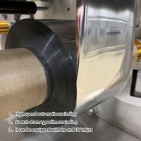 Séparateur automatique haute vitesse électrique à commande PLC pour rouleaux de papier, film, plastique, papier grand format, feuille d'aluminium et bois