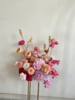L-R473 Nouvelle Arrivée Personnalisée Boule de Fleurs Artificielles pour Mariage, Demande en Mariage, Événement, Fête, Décoration Florale de Table de Mariage