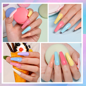 Set de 10 Esmaltes de <span class=keywords><strong>Uñas</strong></span> en Gel de la Serie Azul, Secado con Lámpara UV LED, Resistentes a Desprendimientos, Larga Duración, <span class=keywords><strong>para</strong></span> Uso en Salón y en Casa, Arte de <span class=keywords><strong>Uñas</strong></span> - Product Image 5