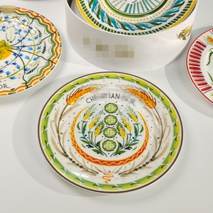 Early Spring Series Luxury 10-Inch Dinner Plate 4-Piece Set with Cutlery Floral Pattern Eco-Friendly Gift <b>Box</b> for <b>Wedding</b> Party - Product Image 4