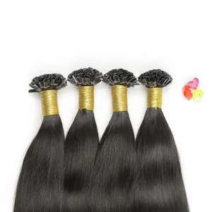 Wholesale price factory produce russian human hair natural hair extensions