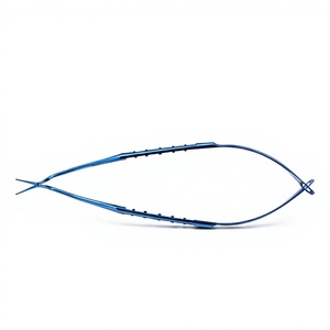คีมผ่าตัดกระจกตาไทเทเนียมยี่ห้อ Surtechs รุ่น Inamura Pattern ขนาด 4 1/8 นิ้ว สำหรับการผ่าตัดทางอุโมงค์กระดูกตา สำหรับการผ่าตัดต้อกระจกแบบละเอียด - Product Image 3