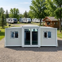Maison préfabriquée extensible sur mesure de 10 pieds pour une maison mobile extensible utilisée comme espace de vie privé autonome