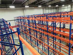 Obo מתכת אחסון מערכת מתלה פלדה בר מדפים קו צר מזרן מערכת מיגון אבקת מצופה 10 yr אחריות - Product Image 3