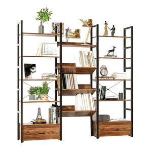 Estante de almacenamiento de escalera para libros, estantería para el hogar, muebles de sala de estar, estantes multicapa de fábrica, estantería de madera al por mayor - Product Image 4