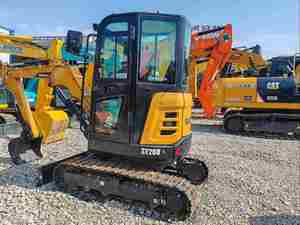 รถขุดตีนตะขาบ SANY SY26U มือสอง ได้รับการรับรองมาตรฐาน CE ขนาด 2 ตัน พร้อมบุ้งกี๋ เครื่องยนต์ และปั๊ม ขายจากประเทศจีน - Product Image 4