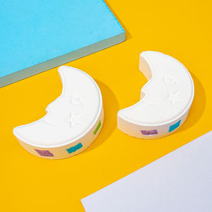 Offre Spéciale – Bombes de Bain de Luxe Bio au Sel Marin, Parfumées aux Fruits, en Forme de Lune, Couleurs Arc-en-ciel, Effet Bulles – Vente Directe Usine – Durée de Conservation 3 Ans - Product Image 5