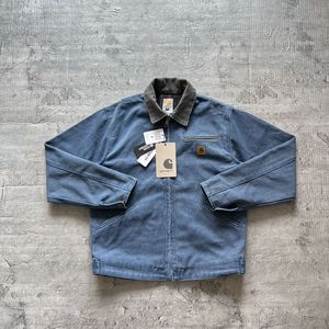 Giacca Classica Americana Invernale Kaha T New J97 Detroit Heavy Industry in <span class=keywords><strong>Denim</strong></span> Lavato di Alta Qualità per Uomo e Donna - Product Image 5