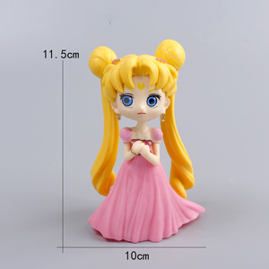 Chibi rắn kích thước trung bình khá phim hoạt hình cô gái bức tượng nhỏ, đáng yêu thu nhỏ tượng cho trẻ em và người lớn - Product Image 4