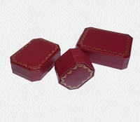 Boîte cadeau octogonale pour bijoux Boîte de rangement de bijoux haut de gamme avec design décoratif