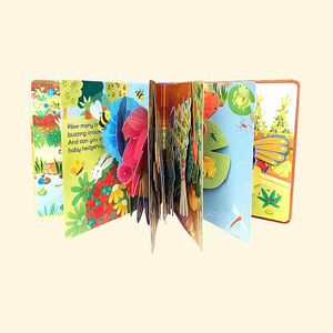 Nouveaux designs personnalisés, livres d'histoires éducatifs 3D <span class=keywords><strong>pop</strong></span>-<span class=keywords><strong>up</strong></span>, impression de livres pour enfants, couverture rigide, <span class=keywords><strong>livre</strong></span> <span class=keywords><strong>pop</strong></span>-<span class=keywords><strong>up</strong></span> interactif <span class=keywords><strong>DIY</strong></span> avec design animal - Product Image 1