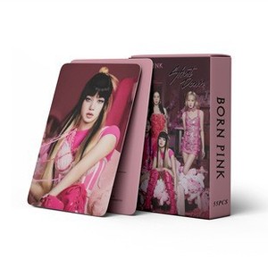 การ์ดเล็ก KPOP BP ลิซ่า โรเซ่ เจนนี่ จีซู อุปกรณ์เสริม KPOP แบบ LOMO - Product Image 6