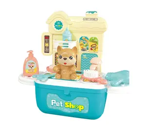 Jeu de rôle panier mignon pet care shop jouets pour enfants