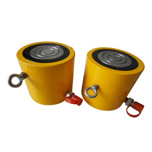 Cilindro Idraulico a Doppio Effetto in Acciaio Resistente <span class=keywords><strong>da</strong></span> 10, 20, 30 Tonnellate per Macchinari di Pressatura, Sollevatore Sottile Azionato <span class=keywords><strong>da</strong></span> Pompa - Product Image 3