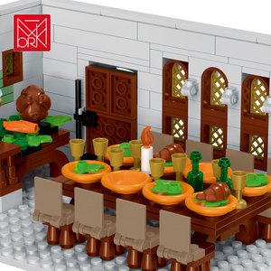 XMORK Set di Costruzioni Castello Medievale MOC 8603 Pezzi, Fortezza Antica Europea, Giocattolo Fai-da-Te per Adulti e Collezionisti di Architettura - Product Image 2