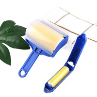 Wasch barer wieder verwendbarer klebriger Entferner Haars taub Kleidung Pet Mini Brush Removal Cleaner Trommel abdeckung Stoff Fussel rolle