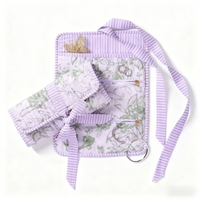 Sacs à bijoux personnalisés avec logo, logo personnalisé, vente en gros, petit sac à bijoux en coton, emballage enroulable, sac cadeau pour les amoureux