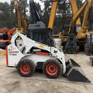 Mini-excavatrice BOBCAT S18 d'occasion, excavatrice de 3 tonnes, mini-pelle originale, construction urbaine, aménagement paysager, pose de canalisations - Product Image 3