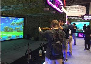 Juego de Simulación de Tiro con Proyección <span class=keywords><strong>3D</strong></span> Interactiva, Pistola Láser, Ejercicio de Tiro, Equipo de Juegos para Interiores - Product Image 5