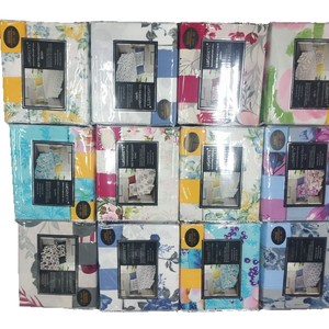 Sofort Lieferbar King Size Mikrofaser Flaches Bettlaken-<span class=keywords><strong>Set</strong></span> 6-teilig Hotelqualität 200TC 100% Polyester Bedruckt Modern Modisch - Product Image 2