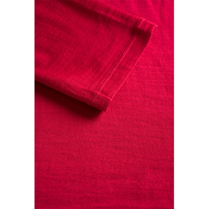 Solarwool <span class=keywords><strong>Rojo</strong></span> Camisetas de manga larga Stand Neck Sporting Womens Merino Wool Ciclismo <span class=keywords><strong>Jersey</strong></span> - Product Image 4