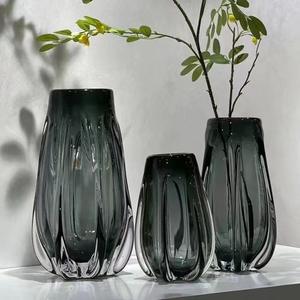 Vase de glaçure colorée moderne et haut de gamme de luxe léger - Product Image 1