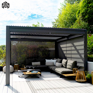 Pergola moderne d'extérieur imperméable en aluminium LWP-001 - Product Image 6