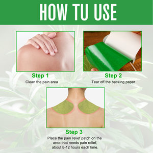 세푸둔 8시간 지속 어깨 패치 천연 허브 스티커 쑥 진통 패치 (팔꿈치 관절, 무릎, 등, 목용) - Product Image 6