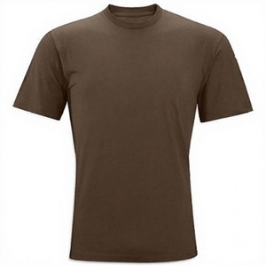 เสื้อยืดผู้ชายผ้าซาตินคอตตอน 100% พิมพ์ลายตามสั่ง คุณภาพสูง บริการ OEM คอวี ทรงเข้ารูป เสื้อลำลองฤดูร้อน - Product Image 1