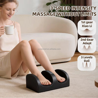 Masseur de pieds électrique vibrant et chauffant Shiatsu 2026 pour la vente en gros, avec contrôle de la minuterie, pour soulager les douleurs aux pieds