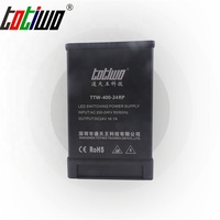 Transformadores de iluminación para exteriores, fuente de alimentación conmutada SMPS a prueba de lluvia, 220V CA/CC, 400w, 12v