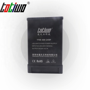 Máy Biến Áp Chiếu Sáng Bộ Nguồn Chuyển Mạch 220V AC/DC 400W Watts 12V Máy SMPS Chống Mưa Ngoài Trời - Product Image 3