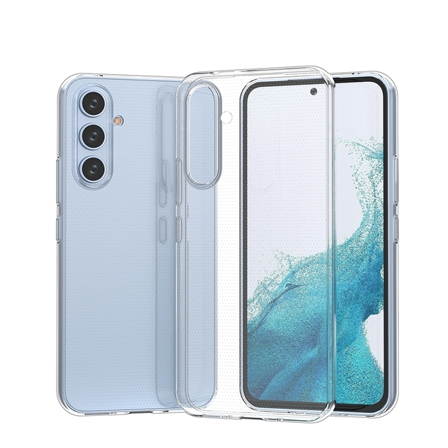 For Samsung A54 Case Clear, Ultra Thin Transparent Anti-Scratch Flexible Soft TPU Phone Back Cover Case for Samsung Galaxy A54