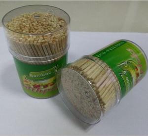 Récipient en <span class=keywords><strong>plastique</strong></span> emballé poli <span class=keywords><strong>cure</strong></span>-<span class=keywords><strong>dents</strong></span> avec étiquette en papier - Product Image 5