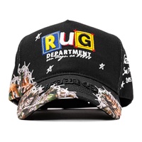 Gorra de Béisbol Deportiva Personalizada de 5 Paneles en Gamuza Dobby con Bordado de Letras, Estilo Urbano, Unisex para Adultos