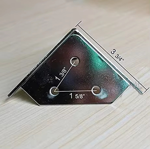 Pieds de <span class=keywords><strong>canapé</strong></span> triangulaires en fer sur mesure, finition or chromé noir, robustes, supportant de lourdes charges, pieds de remplacement pour <span class=keywords><strong>canapé</strong></span>, design moderne, modèle Fortress - Product Image 4