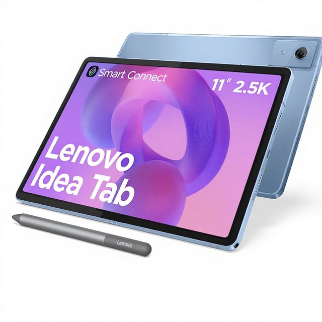 Lenovo Idea Tab 11"Xiaoxin Pad 11 2.5K 16:10 Display | MTK Processor | 8GB RAM 128GB ROM | Android 13 | Polar Blue | Included