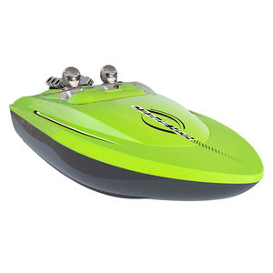 เรือบังคับวิทยุ 2.4GHz รุ่น KDS V222 ความเร็วสูง 20 กม./ชม. มอเตอร์คู่ ฟังก์ชั่นกระโดดอัตโนมัติ ระบบกันน้ำขั้นสูง สำหรับการแข่งขัน - Product Image 2