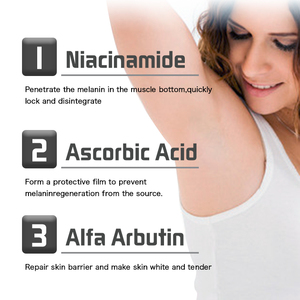 Crema Blanqueadora con Niacinamida para Áreas Sensibles, Aclara la Piel del Rostro, Cuerpo, Axilas y Entrepierna en 7 Días - Product Image 5