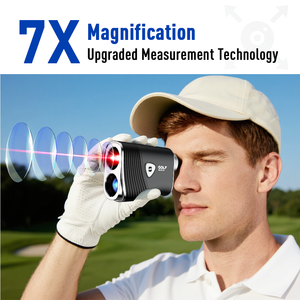 Télémètre laser portable professionnel Bosean pour le golf, 1000 m, avec fonction de verrouillage de pente, verrouillage de drapeau, magnétique, USB-C, <span class=keywords><strong>optique</strong></span> HD, pour tournois - Product Image 2