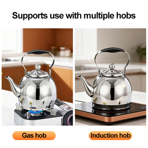 Caffè personalizzato e tè acqua bollitore arabo in metallo cinese in acciaio inox teiera <span class=keywords><strong>bollitori</strong></span> <span class=keywords><strong>per</strong></span> fornelli <span class=keywords><strong>a</strong></span> Gas - Product Image 4