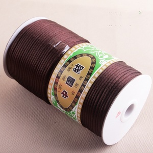 حبل حرير كوري 500 جرام/لفة، حجم كبير، 1.5/2/2.5/3 مم، حبل للعقدة الصينية، حبل مجدول لصنع المجوهرات - Product Image 5