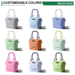 Модная сумка-холодильник из ТПУ с мягкими стенками, разделёнными магнитными отсеками, многофункциональная, водонепроницаемая, для пляжа и активного отдыха, Камбоджа - Product Image 2