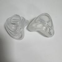 2 diffuseurs nasaux en silicone de taille moyenne pour appareil de pression positive continue (CPAP) avec service de découpe, 1 coussin nasal pour un meilleur sommeil, utilisation en soins de santé