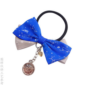 Élastique à cheveux Bellmare en métal, alliage nickelé brillant, avec tête ronde, accessoire de coiffure, fournitures promotionnelles pour fêtes - Product Image 5